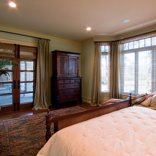 Master Bedroom with Outside Seating Area