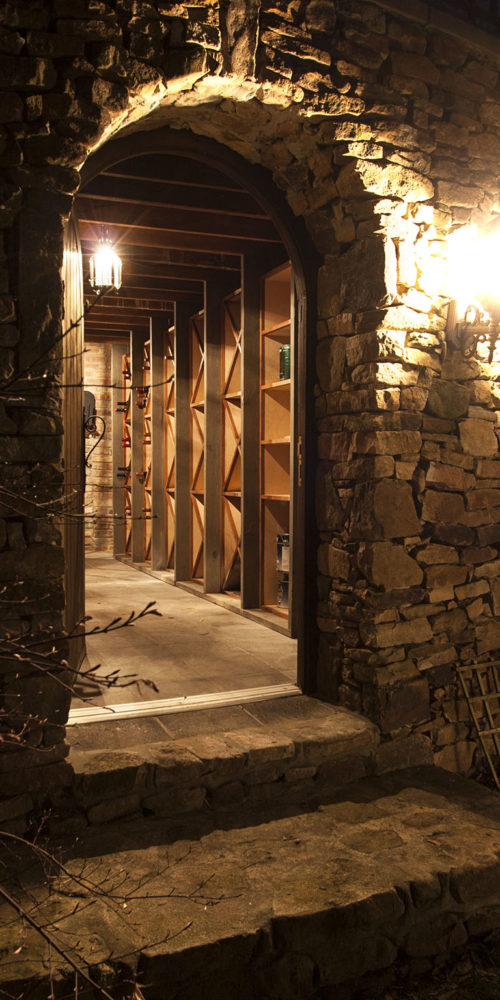 Wine Cellar with Stone