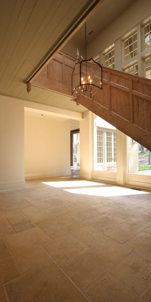 Bottom of Stairwell with Window