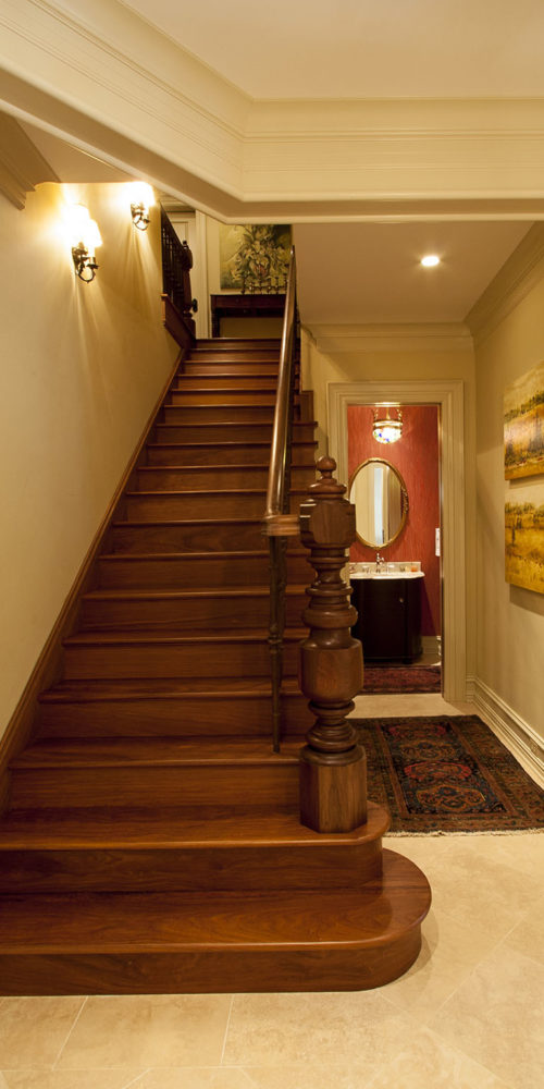 Lower-level Stairwell