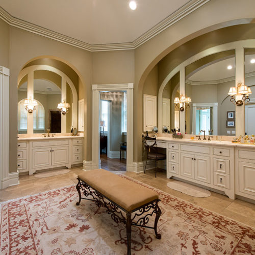 Bathroom Vanity with Bench